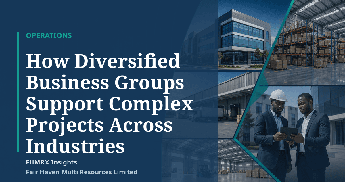 How Diversified Business Groups Support Complex Projects Across Industries
