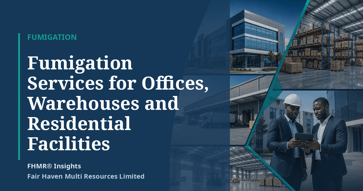 Fumigation Services for Offices, Warehouses and Residential Facilities